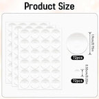72pcs Non-Slip Silicone Grips for Quilt Templates, Quilting Rulers, Adhesive - Image 4