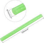uxcell Mini Hot Glue Sticks for Glue Gun 7mm x 100mm Glitter Light Green 12pcs - Image 2