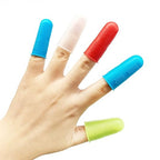 12 Pcs Silicone Hot Glue Gun Finger Caps, Anti-Slip and Reusable Silicone Thumb - Image 4