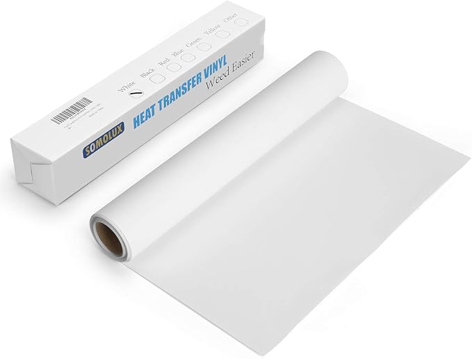 SOMOLUX HTV Matte White Iron on Vinyl Compatible - Image 6