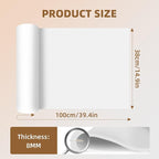 39"x15" EVA Foam Roll, 86 kg/m3 High Density 8MM Thick Foam Sheets, Flexible & - Image 2