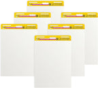 Post-it Super Sticky Easel Pad, 25 x 30 Inches, 30 Sheets/Pad, 6 Pads, Large by Unknown