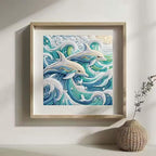 Dolphin Animal Special Shape Diamond Art Kits - Image 5
