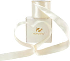 HUIHUANG Cream Satin Wired Ribbon 2-1/2", Cream Wire Edge Ribbon - Image 7