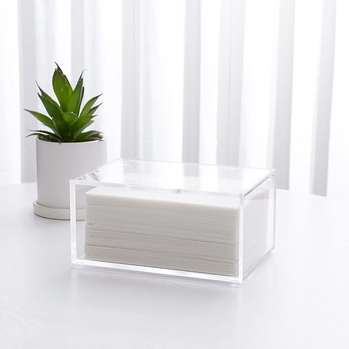 rejomiik Acrylic Dryer Sheet Holder, Dryer Sheet Dispenser - Image 2