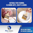 Pro Grade 4" Chip Brushes, Disposable Paint Brushes, - Image 3