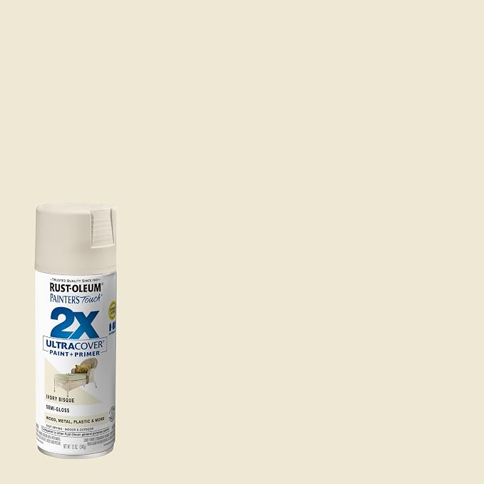 Rust-Oleum 249860 Painter's Touch 2X Ultra Cover Spray Paint, 12 oz, Semi-Gloss - Image 2