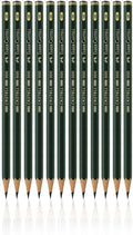 Faber-Castell pencils, Castell 9000 Artist graphite 6B pencils by Faber-Castell