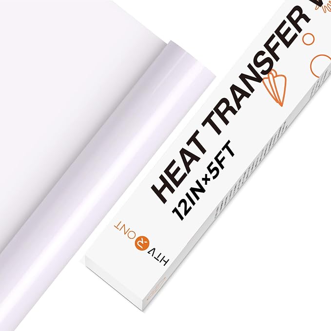 HTVRONT HTV Vinyl Rolls Heat Transfer Vinyl by HTVRONT