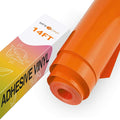HTVRONT Orange Permanent Vinyl, Silhouette, Cameo Cutters, Scrapbooking by HTVRONT