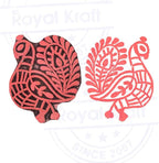 Royal Kraft Wooden Stamps DIY Fabric, Henna Printing Blocks THDtag068 - Image 4