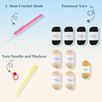 Noocro Crochet Kit for Intermediate or Advanced Levels, Complete Craft Kit for - Image 3