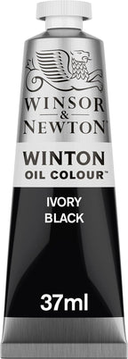 Winsor & Newton Winton Oil Color, 37ml Tube, Ivory Black by WinsorNewton
