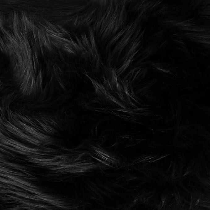 Faux Fake Fur Long Pile Luxury Shaggy/Craft, Decorations / 60" Wide/Sold by The by FabricEmpire