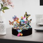 Desk Sculpture Butterflies Desktop Stress Relief Toy Fidget Toy - Image 2