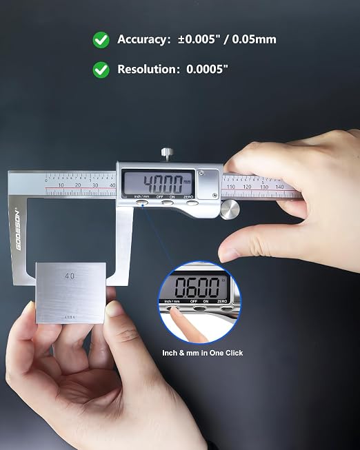 GODESON Digital Caliper 12 inch - Image 3