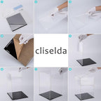 Cliselda Large Acrylic Display Case 10x10x16 inch - Image 6