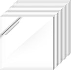 Chunful Clear Acetate Sheets 12x12 Inch, 20 Pack Thick Transparent Plastic by Chunful