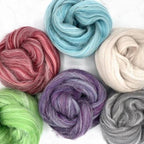 Revolution Fibers Cascade Range Wool Roving Variety Pack | 6 Super Soft - Image 2
