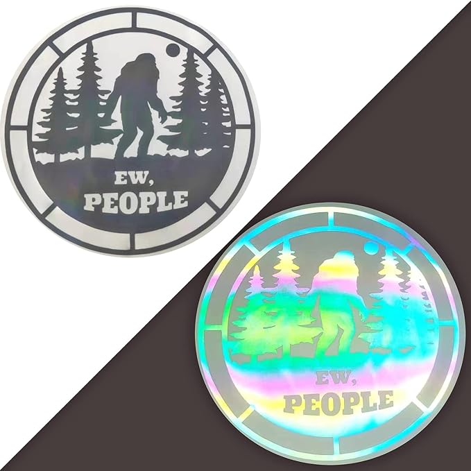 FUNKAKA Heat Transfer Vinyl Reflective Rainbow HTV Roll, Reflective HTV Vinyl - Image 4