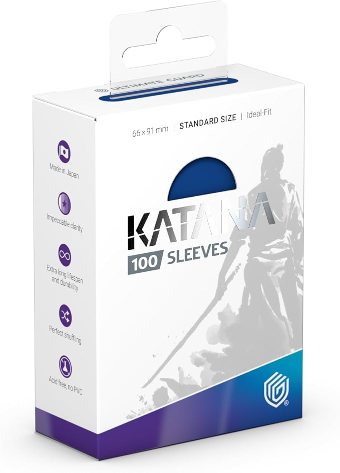 Ultimate Guard Katana Card Sleeves: 100 Standard Size TCG Sleeves, 66 x 91mm - Image 2