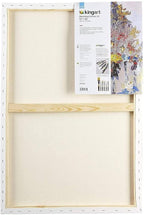 KINGART Stretched White Canvas Set – Rectangle, 24x36 Inch, Triple Gesso Primed - Image 2