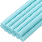 uxcell Mini Hot Glue Sticks for Glue Gun 7mm x 100mm Water Blue 12pcs by uxcell