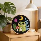 INFUNLY 2 Pack Cute Frog Punch Needle Kit - Image 6