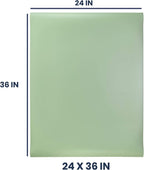 Pacific Arc Vinyl Board Cover. Self Healing and Stain Resistant Green/Ivory - Image 2