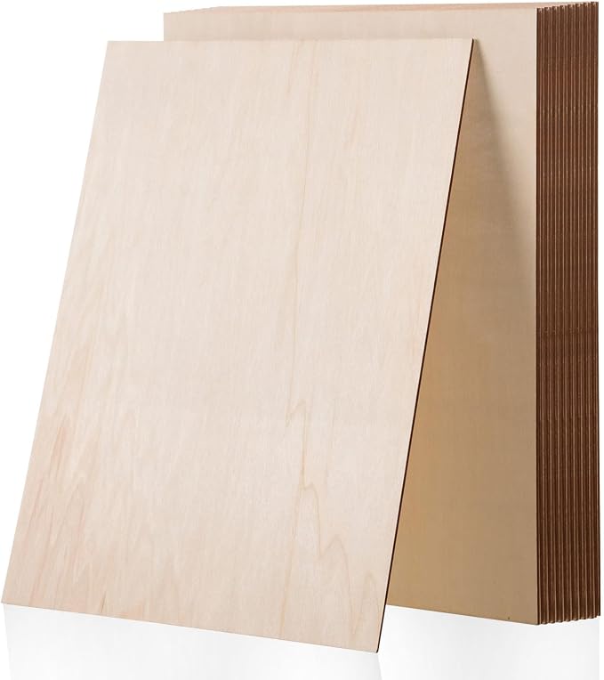 MoDooris 24 Pcs Basswood Sheets by MoDooris