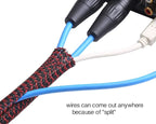Alex Tech 10ft - 3/4 inch Cord Protector Wire Loom Tubing Cable Sleeve Split - Image 3