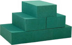 FLOFARE Pack of 6 Floral Foam Blocks Each Green Wet & Dry Flower Foam by FLOFARE