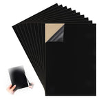 10PCS Black Felt Sheets with Self-Adhesive Backing, Soft Felt Fabric, Durable by Unknown