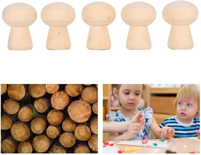Unfinished Wooden Peg Doll Bodies 20 Pack - Image 5