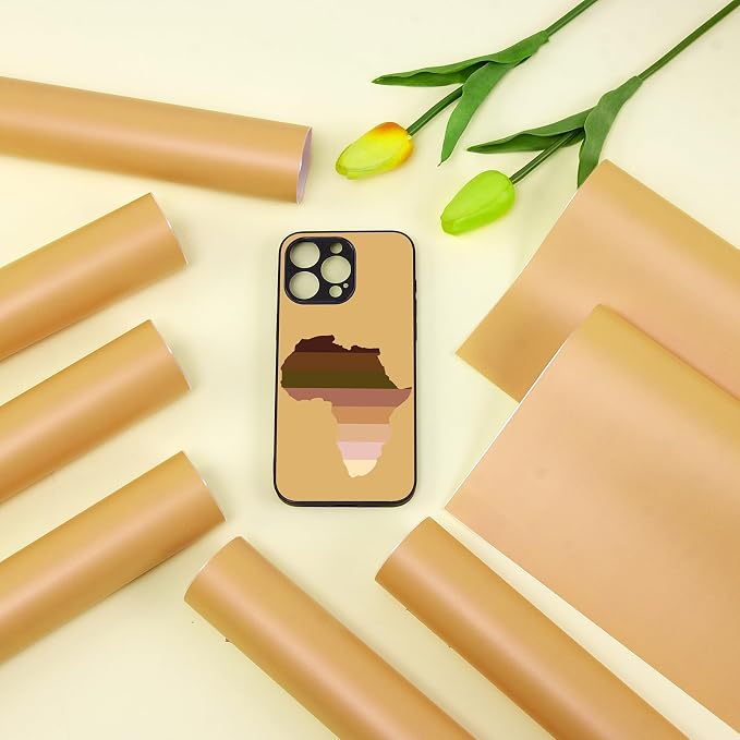 Tintnut Skin Tone Permanent Vinyl 8 Pcs 12x10in Espresso Shot Solid Color | - Image 7