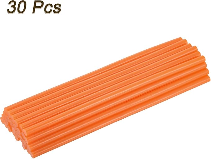 uxcell 30pcs 7mm x 200mm Full Size Hot Glue Gun Sticks 8-inch x 0.27-inch High - Image 3