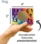 My Scratch Offs Sports Design DIY Scratch Off Cards, 3 x 4 inches, 20 Pack - Image 2