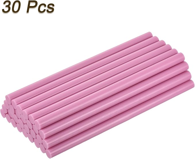 uxcell 30pcs Full Size Hot Glue Gun Sticks 8-inch x 0.43-inch High Sticky Large - Image 3