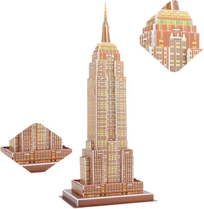 Architecture World Famous of 3D Puzzle.Build Your Own Collection of 17 Global - Image 4