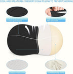 KEEPMOV Cervical Memory Foam Pillows: Neck Support Pillows - Image 4
