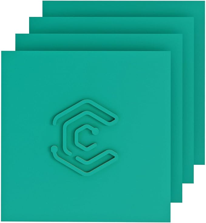 4 Pack Pre-Painted Colored Plywood Sheets, DIY Crafts, Models Making by Creatorally