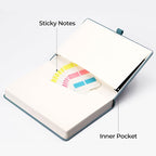 EMSHOI Lined Journal Notebook, 320 Numbered Pages, A5 Size | Leather Hardcover - Image 9