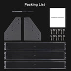 BTremary 3 Packs Clear Nail Polish Organizer Holder Shelf Rack, Acrylic Display - Image 5