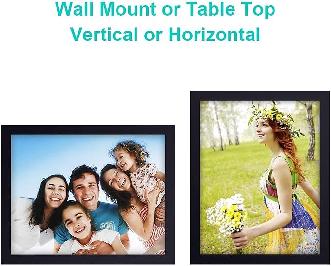 RPJC 11x14 inch Picture Frame Made of Solid Wood and High Definition Glass - Image 5