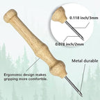 BEUNITONE Bear and Nature Style Punch Needle Kit - Image 3