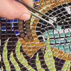 The Perfect DIY Project for Mosaic Lovers, Colorful Mosaic Art Set, 5.9inch - Image 4