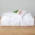 Weighted Blanket 12lbs Queen Size White 60"x80" Weighted Blankets by PRETTY+NIGHT