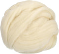 uxcell Needle Felting Wool, 8.5 Oz Nature Fibre Wool Yarn Roving by uxcell