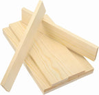 MECCANIXITY 10Pcs Wood Strips Slats, 9/32" x 1‑5/8" x 8" Thin Wood Sticks Flat by MECCANIXITY