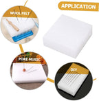 Yardenfun 4pcs Foam Mat Quilling Tool Quilting Tools Woolen Needle Felting Pad - Image 4